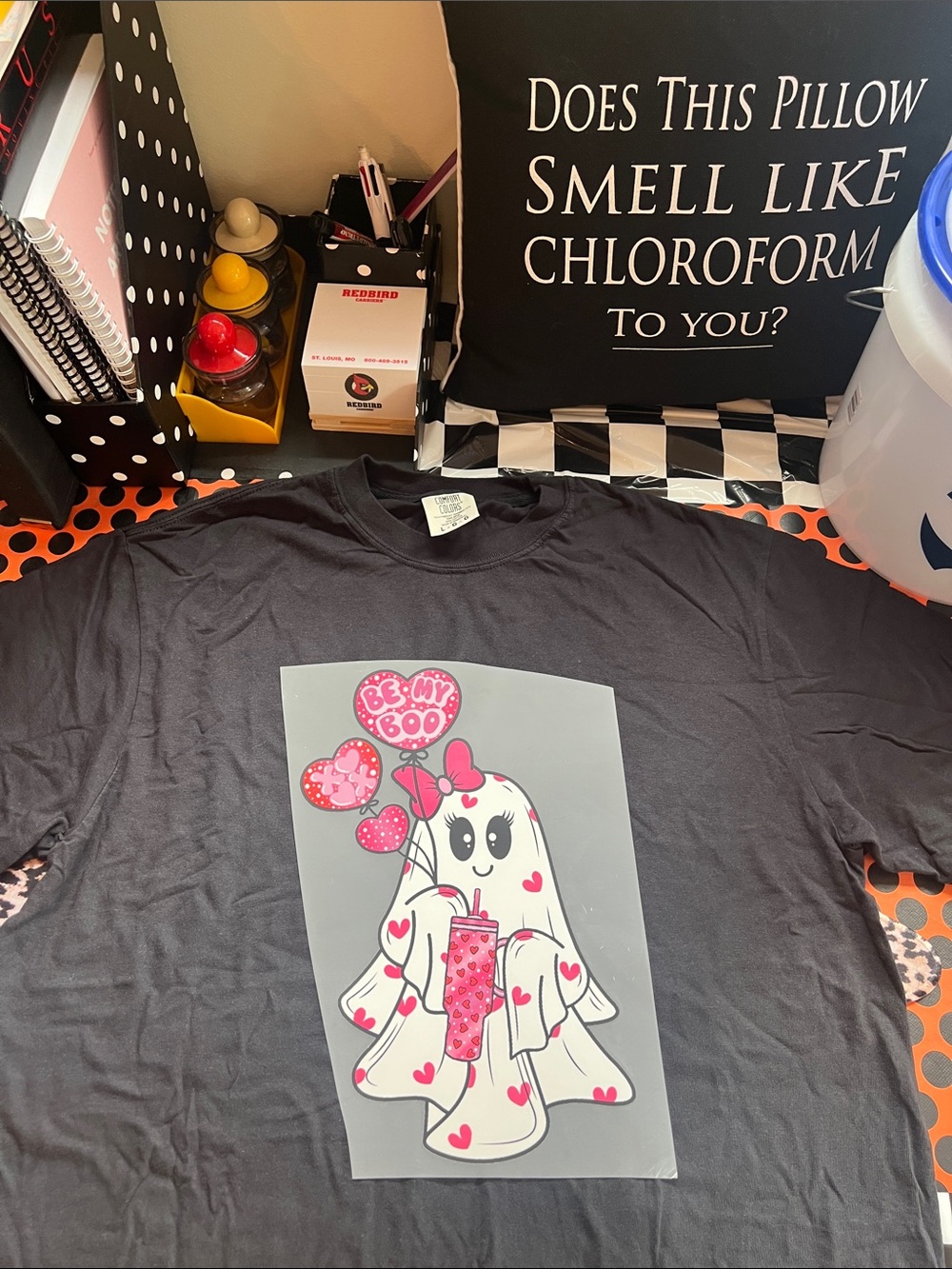 Comfort Colors Halloween Tshirt size L